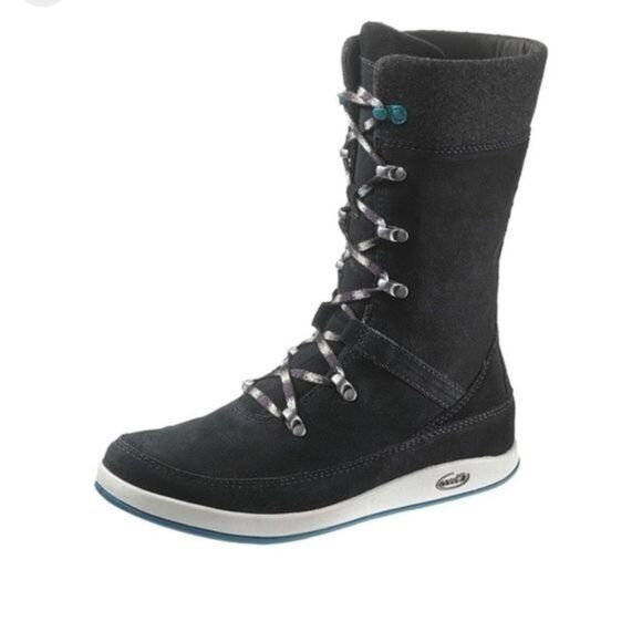 Chaco Black Uma Long Tall Boot - Picture 1 of 6